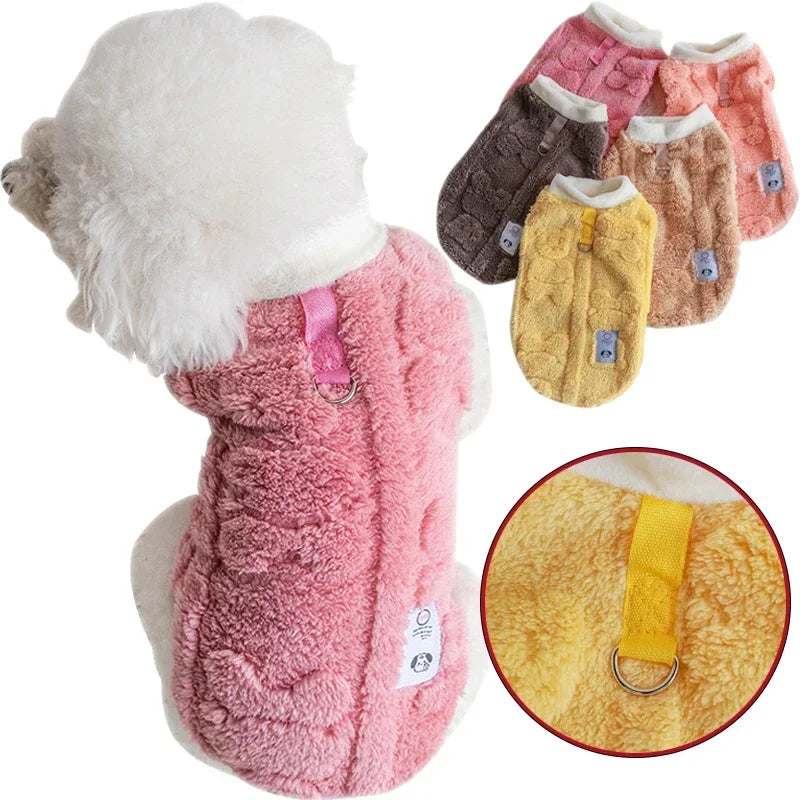 Soft Fleece Winter Sweater for Small Dogs
