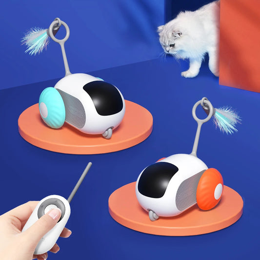 Remote Controlled Toy Car for Cats
